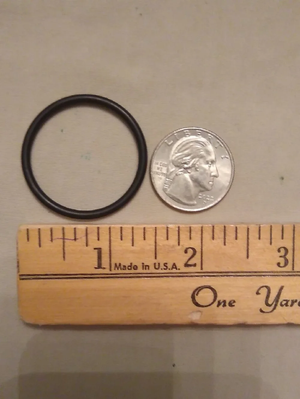 Set of 5 C-ring Black Rubber - Multi Size Pack, #10
